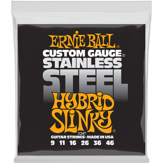 Ernie Ball 2247 Hybrid Slinky Stainless Steel