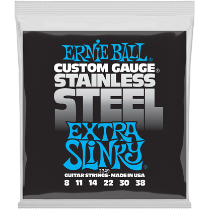 Ernie Ball 2249 Extra Slinky Stainless Steel 