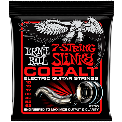 Ernie Ball Skinny Top Heavy Bottom Slinky Cobalt 7-String 10-62 