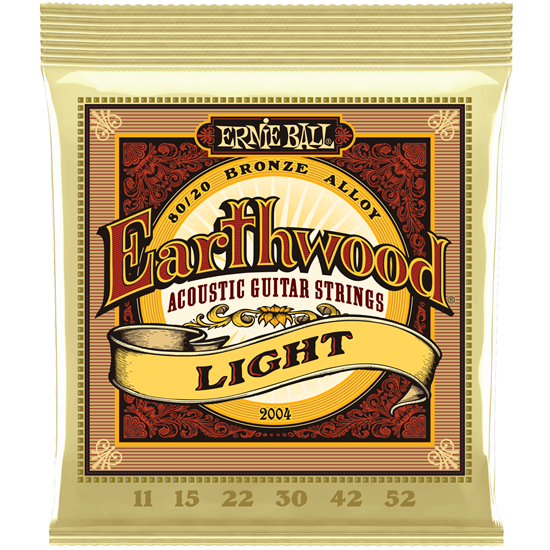 Ernie Ball Light Earthwood 80/20 Bronze 11-52