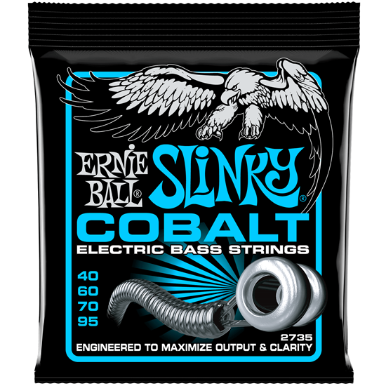 Ernie Ball Extra Slinky Cobalt Electric Bass 40-95 