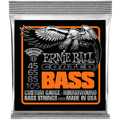 Ernie Ball Hybrid Slinky Coated Electric Bass 45-105