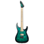 ESP E-II M-II NT Black Turquoise Burst
