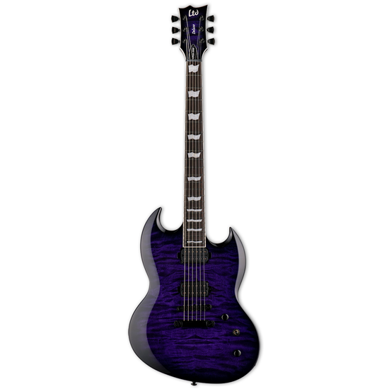 ESP LTD Viper-1000 See Thru Purple Sunburst