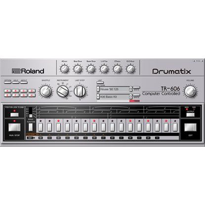 Roland Cloud TR-606 Software Rhythm Composer