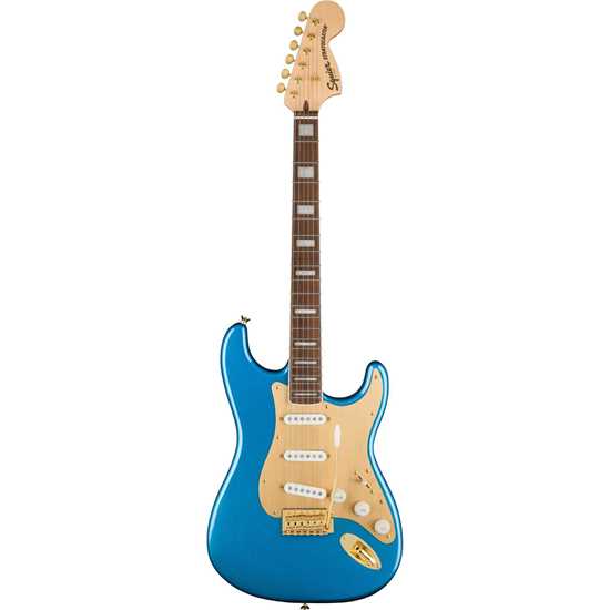 Squier 40th Anniversary Stratocaster® Gold Edition Lake Placid Blue