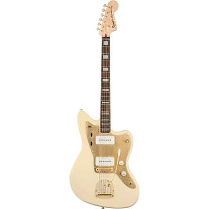 Squier 40th Anniversary Jazzmaster® Gold Edition Olympic White