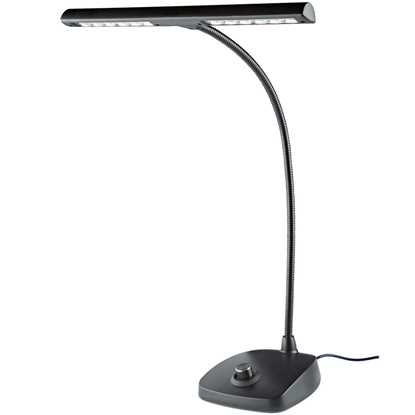 K&M 12298 Black LED Piano Lamp