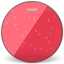 Evans TT08HR 8" Hydraulic Red Drumhead