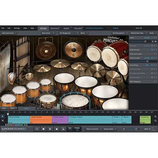 Toontrack Superior Drummer 3 Orchestral Edition 