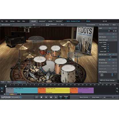 Toontrack Roots SDX Brushes, Rods & Mallets
