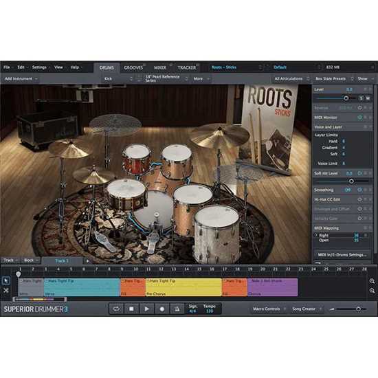 Toontrack Roots SDX Sticks