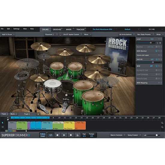 Toontrack The Rock Warehouse SDX 