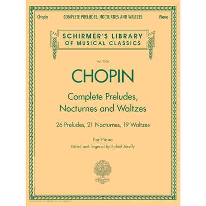 Chopin Complete Preludes, Nocturnes & Waltzes 