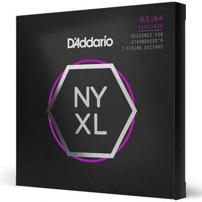 D'Addario NYXL09564 Custom Light Strandberg 7 String Set 