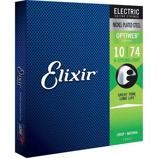 Elixir Optiweb® 8-String 10-74 Light 