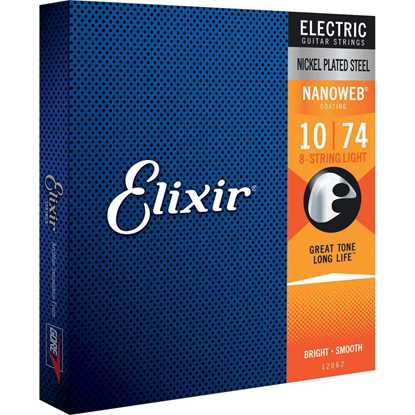 Elixir Nanoweb® 8-String 10-74 Light