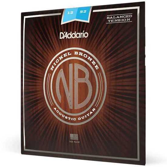 D'Addario NB1252BT Nickel Bronze Balanced Tension