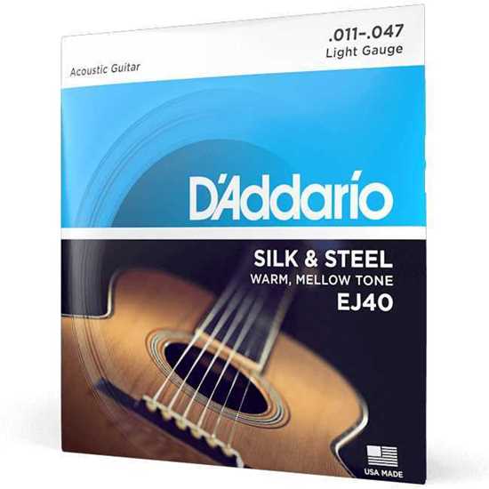 D'Addario EJ40 Silk & Steel 