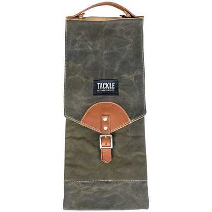 Tackle Waxed Canvas Compact Drum Stick Bag Forest Green 