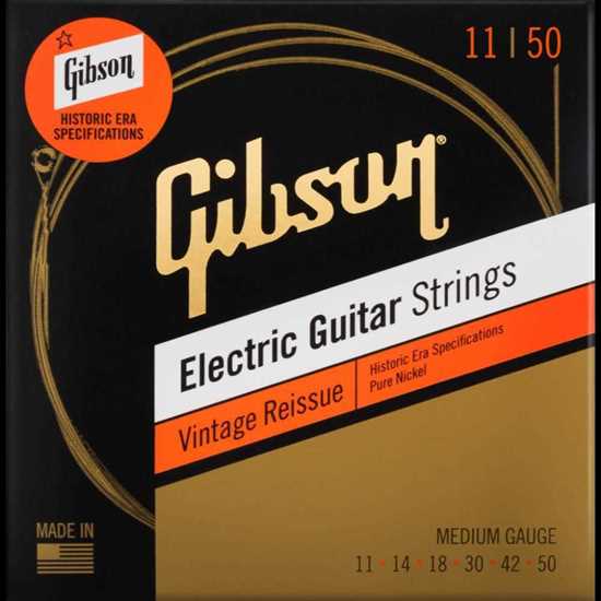 Gibson Vintage Reissue Electric Guitar Strings Medium 