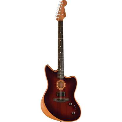 Fender Acoustasonic® Player Jazzmaster® All-Mahogany Bourbon Burst