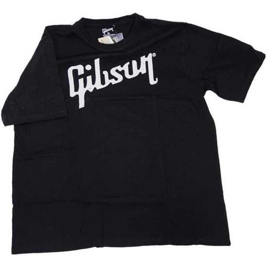 Gibson Distressed Logo T Black XL