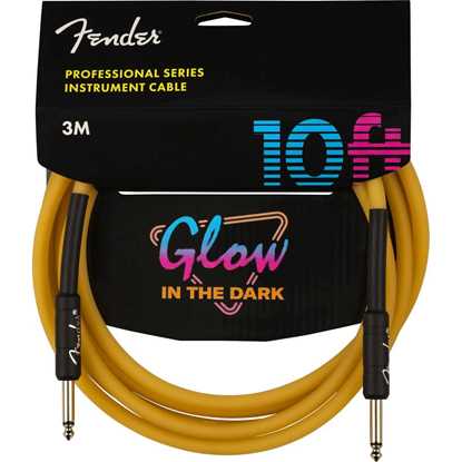 Fender Professional Glow In The Dark Cable 10' Orange