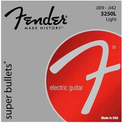 Fender Super Bullet® Strings Nickel Plated Steel Bullet End 009-042