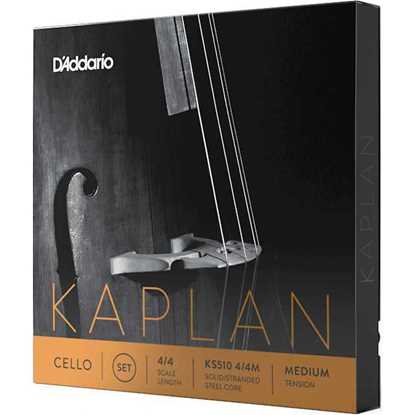 D'Addario Kaplan Cello Set 4/4 Scale Medium Tension