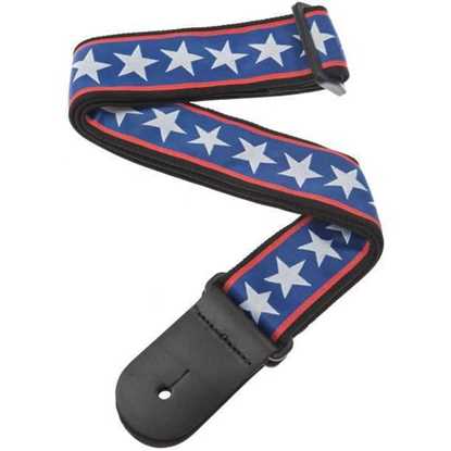 Planet Waves Nylon Woven Stars And Stripes Guitar Strap