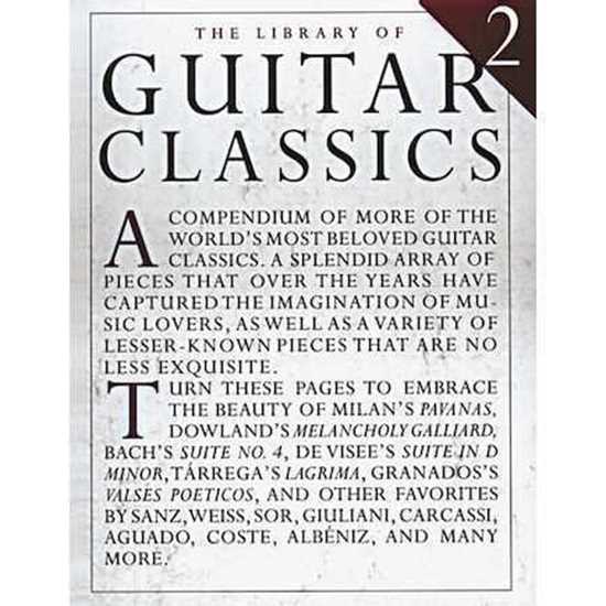 Library Of Guitar Classics 2