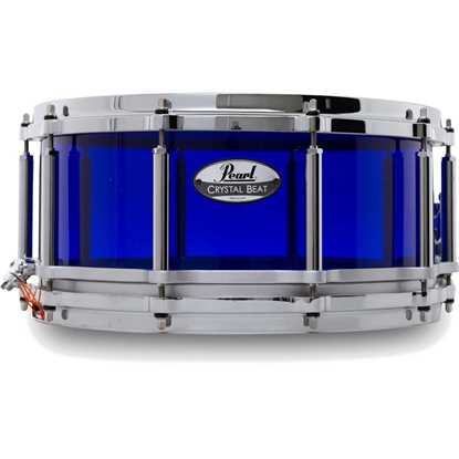 Pearl Crystal Beat Free Floating Snare Drum CRB1465/C742 Blue Sapphire