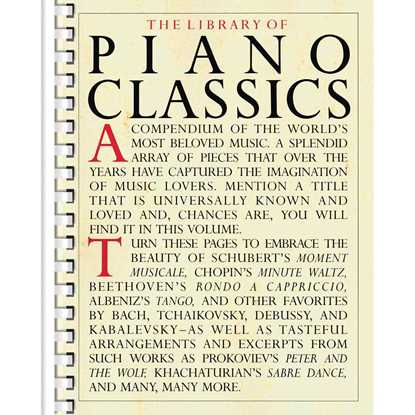 Library Of Piano Classics