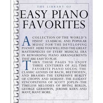 Library Of Easy Piano Favorites