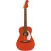 Fender Malibu Player Fiesta Red akustisk stålsträngad gitarr
