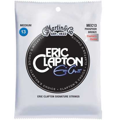 Martin MEC13 Medium Eric Clapton Guitar Strings 