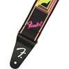 Fender Neon Monogrammed Strap Pink And Yellow 