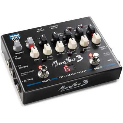 EBS MicroBass 3 Professional Outboard Preamp
