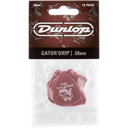 Dunlop Gator Grip 417P.58 Plektrum 12-pack