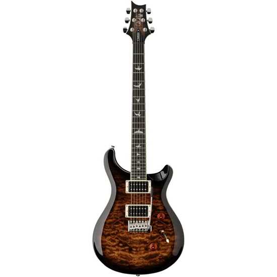 PRS SE Custom 24 Quilt Black Gold Burst