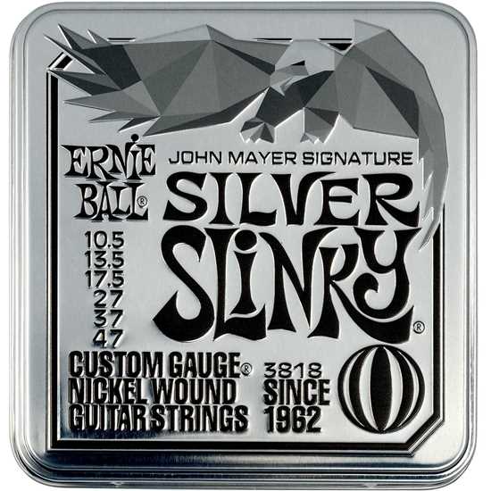 Ernie Ball John Mayer Silver Slinky 3-Pack 