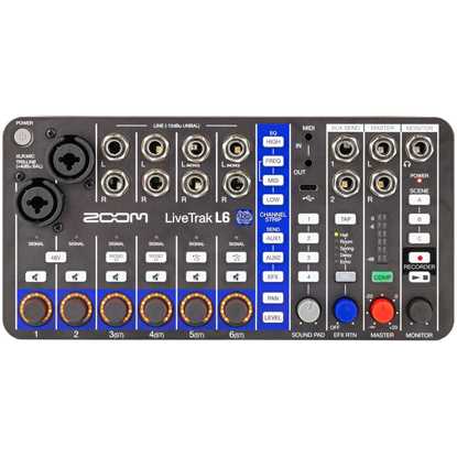 Zoom LiveTrak L6 10-Track Digital Mixer/Recorder