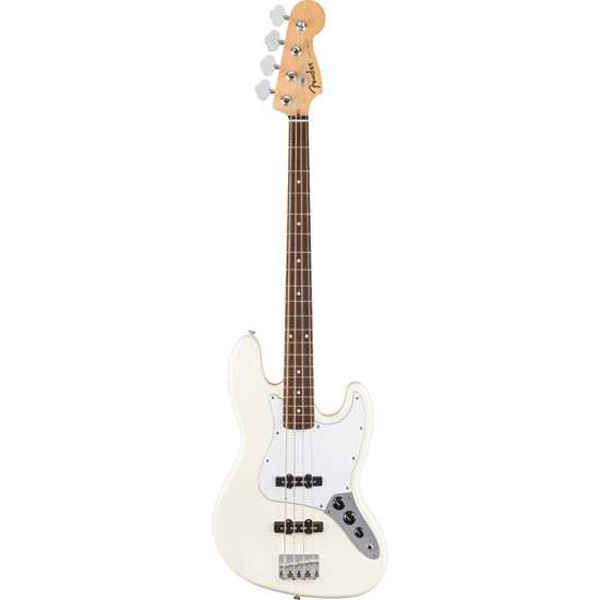 Fender Standard Jazz Bass® Laurel Fingerboard Olympic White