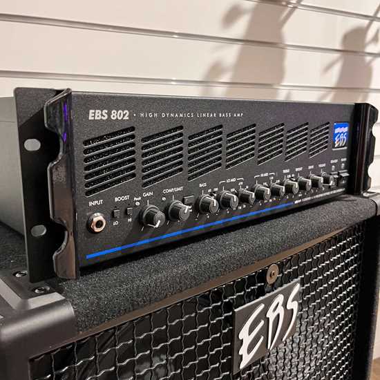 Bild på EBS 802 High Dynamics Linear Bass Amplifier (Begagnad)