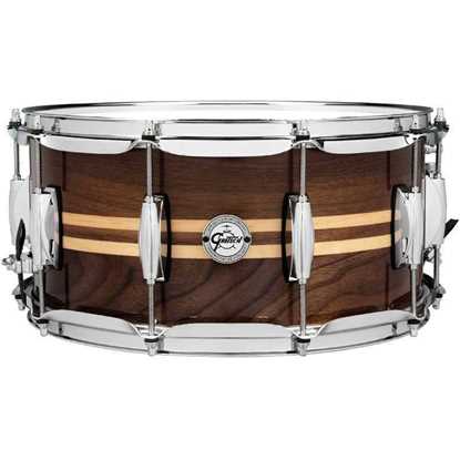 Gretsch Walnut With Maple Inlay Snare