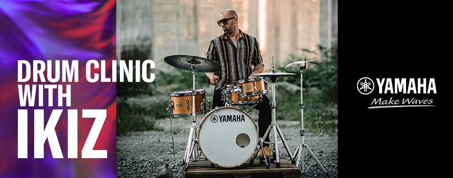 Trumclinic med Yamaha och Istanbul Agop hos Andreasson Musik