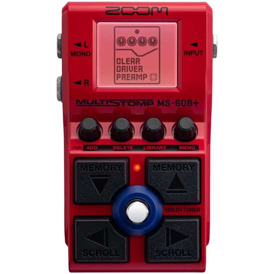 Zoom MS-60B+ MultiStomp Bass Pedal