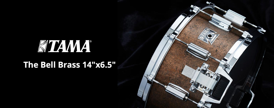 Tama The Bell Brass 50th Anniversary Snare Drum