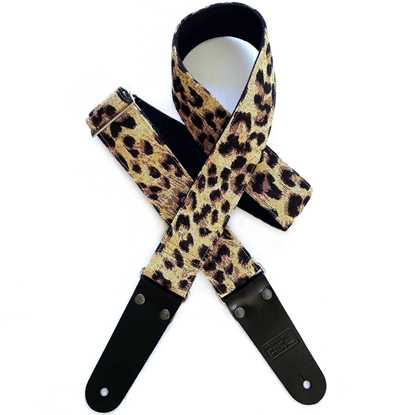 Denmark Street Straps Leopard Skin Pill Box Hat